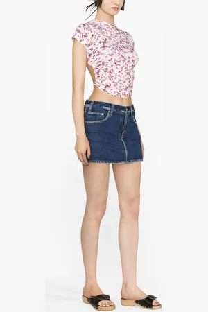 Marant Etoile Juvia Printed Top