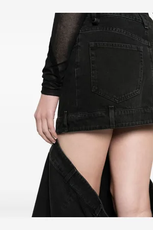 The Attico Denim Skirt
