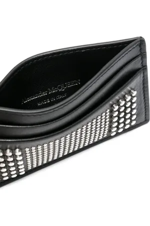 Alexander McQueen Studded Leather Card Case