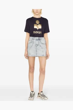Marant Etoile Vesna Denim Mini Skirt