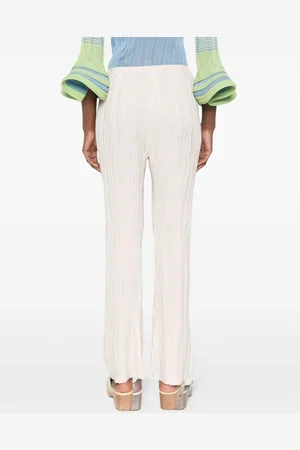 FORTE FORTE Pleated Crepe Trousers