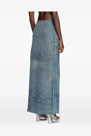 Diesel Denim Midi Skirt