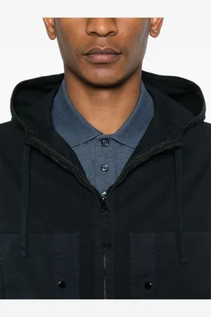 Stone Island Logo Cotton Blouson Jacket