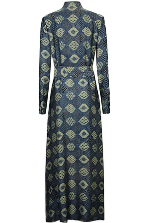 OBIDI Printed Silk Dress