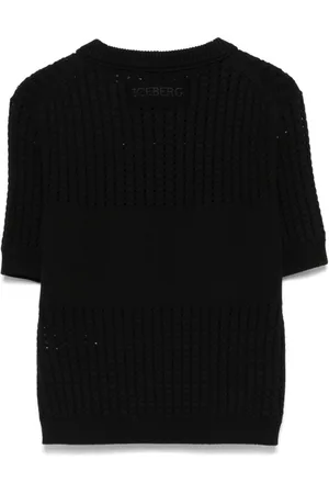 Iceberg Honeycomb Knitted T-shirt