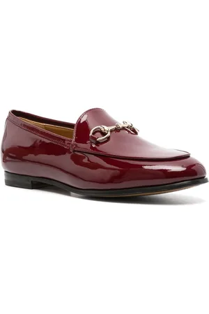 Gucci Jordaan Patent Leather Loafers