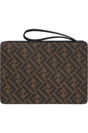 Fendi Logo Clutch Bag
