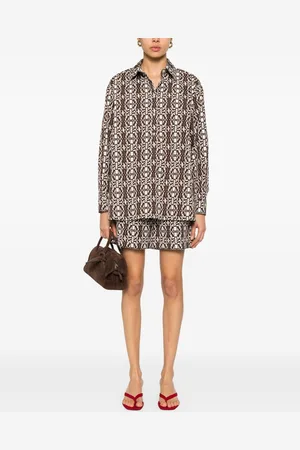 Max Mara Printed Cotton Shirt