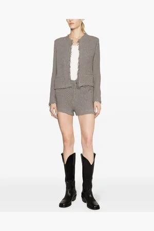 IRO Daphna Cotton Blend Shorts