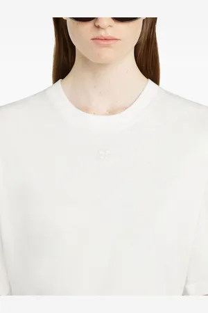 Courrèges Cotton Belted T-shirt