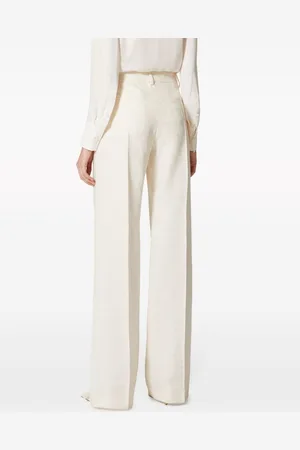 VALENTINO Toile Iconographe Wool And Silk Blend Trousers