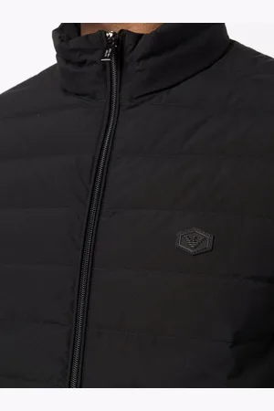Emporio Armani Zipped Short Down Jacket