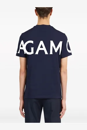 Salvatore Ferragamo Logo Cotton T-shirt