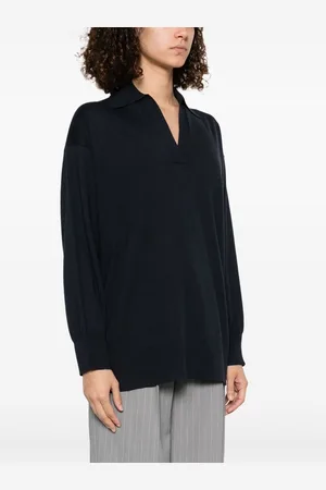 Fabiana Filippi Wool And Cotton Blend Polo Shirt