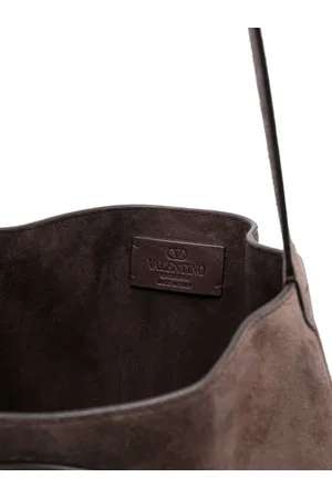 VALENTINO GARAVANI Nellcote Suede Leather Shoudler Bag