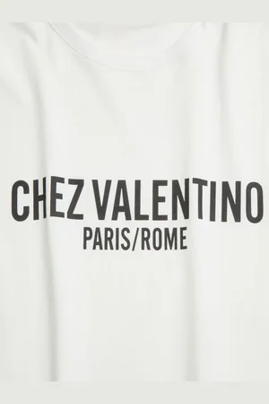 VALENTINO Chez Cotton T-shirt
