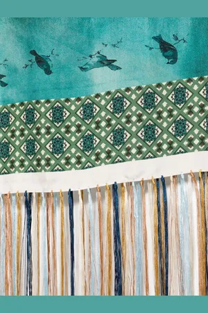 PIERRE-LOUIS MASCIA Printed Silk Scarf