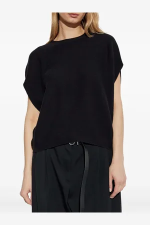 Emporio Armani Cotton Blend Knitted Top