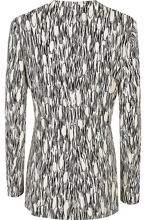 SIYU Printed Single-breasted Jacket