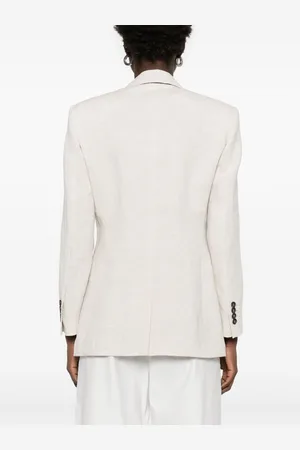 Brunello Cucinelli Linen Single-breasted Jacket
