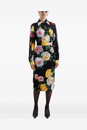 Dolce & Gabbana Printed Silk Shirt