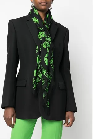 Alexander McQueen Allover Skull Scarf