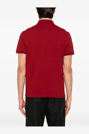 Moncler Cotton Polo Shirt With Logo