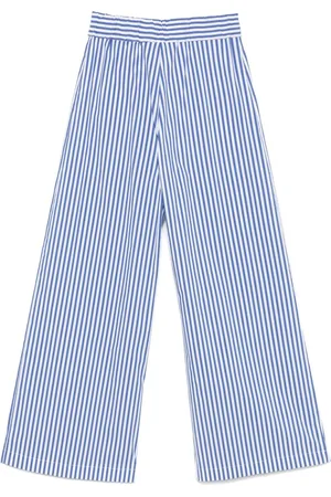SEMICOUTURE Jhonny Striped Cotton Trousers