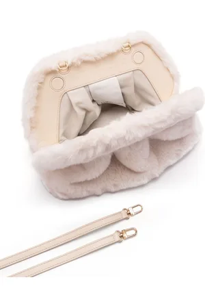 THEMOIRÈ Tia Faux Fur Clutch