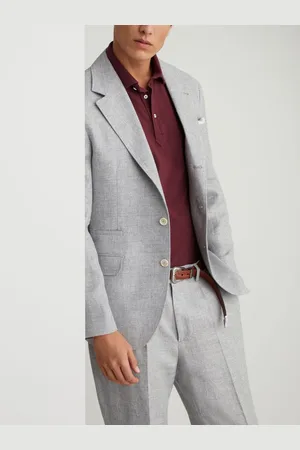 Brunello Cucinelli Linen And Cotton Suit-type Jacket