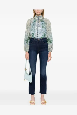 Mother Bootcut Denim Cotton Jeans