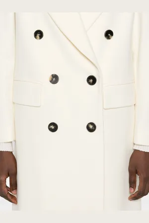 ALBERTO BIANI Wool Double-breasted Coat