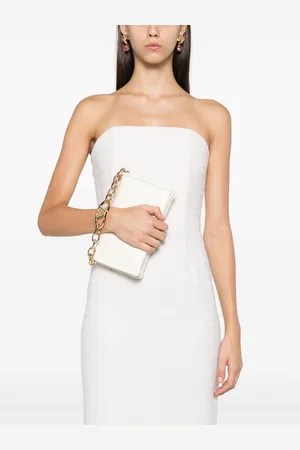 VALENTINO GARAVANI Vlogo Chain Mini Leather Clutch