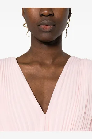 Max Mara V-necked Mini Dress