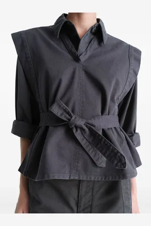 LEMAIRE Cotton V-necked Top