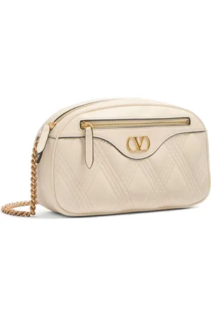 VALENTINO GARAVANI Quiltie 67 Leather Camera Bag