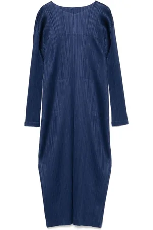PLEATS PLEASE ISSEY MIYAKE Pleated Long Cardigan