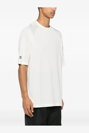 Y-3 Logo Cotton Blend T-shirt
