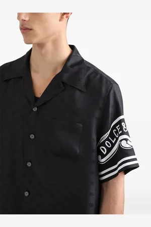 Dolce & Gabbana Printed Silk Shirt