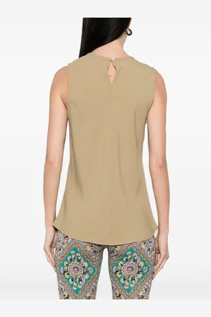 FORTE FORTE Satin Sleeveless Top