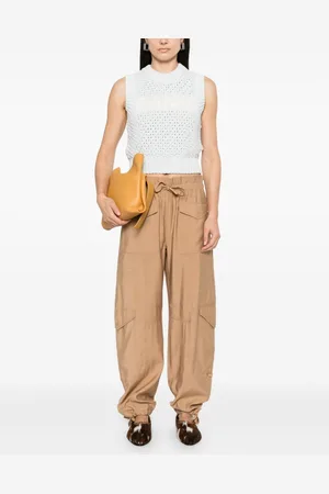 Ganni Openwork Cotton Vest