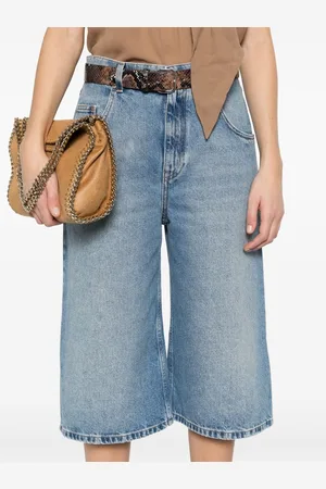 Stella McCartney Denim Cotton Bermuda Shorts