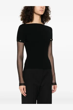 Sportmax Layered Crewneck Top