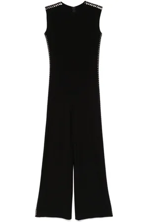 Norma Kamali Studded Long Jumpsuit