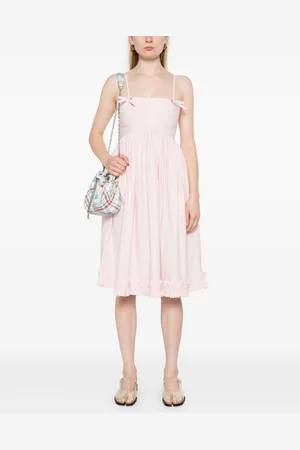 Ganni Organic Cotton Mini Dress