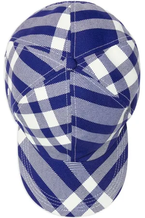 Burberry Check Motif Baseball Cap