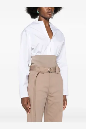Alaïa Cotton Bodysuit Shirt
