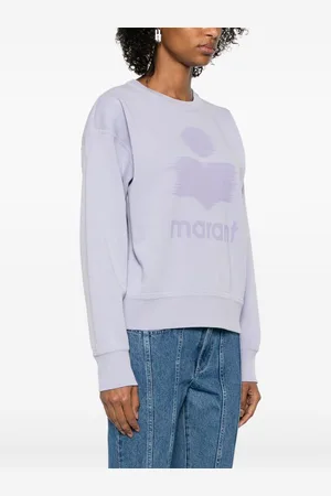 Marant Etoile Moby Logo Cotton Sweatshirt
