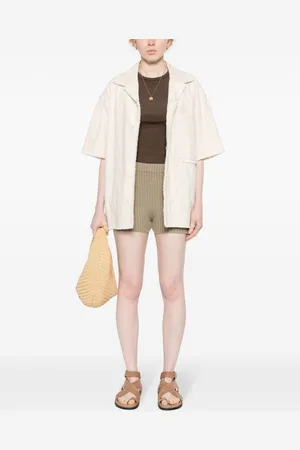 Max Mara Cotton Knitted Shorts