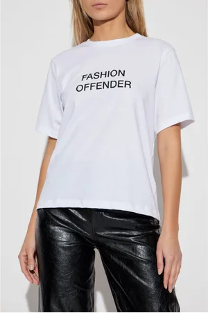 Victoria Beckham Fashion Offender Cotton T-shirt
